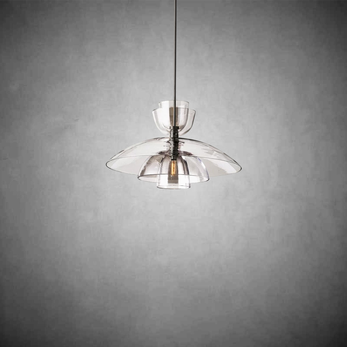 Blum Glass Cloche Grand Pendant-Vancei