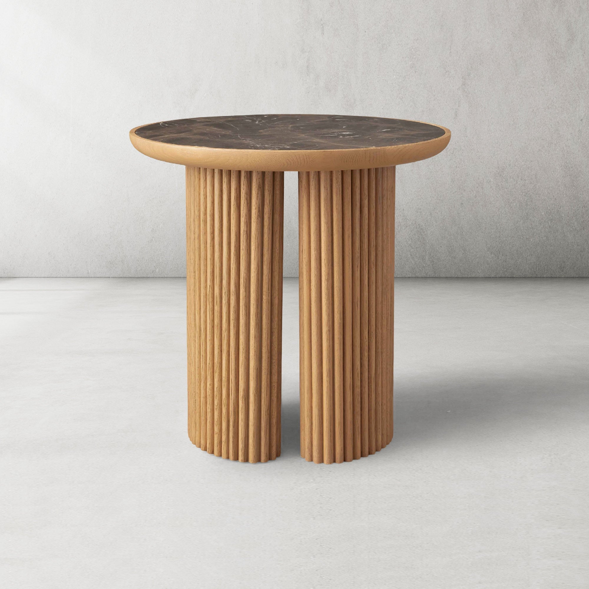 Astor Round End Table-Vancei