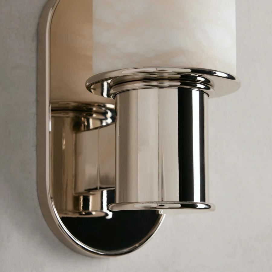 Harlin Wall Sconce in Alabaster-Vancei