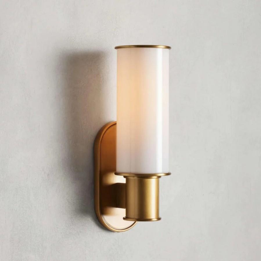 Harlin Wall Sconce in Milk-Vancei