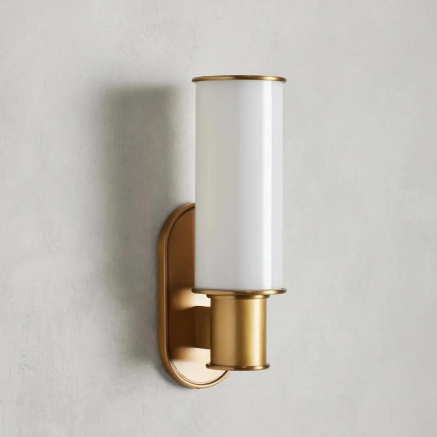 Harlin Wall Sconce in Milk-Vancei