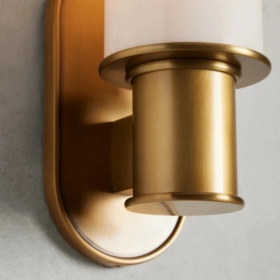 Harlin Wall Sconce in Milk-Vancei