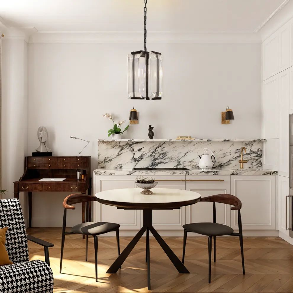 Hewson  Crystal  Pendant Light-Vancei