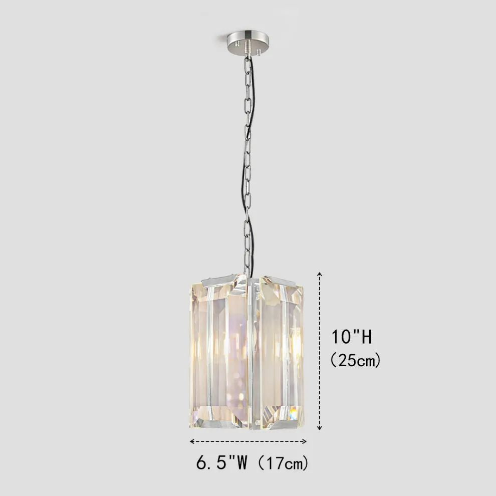 Hewson  Crystal  Pendant Light-Vancei