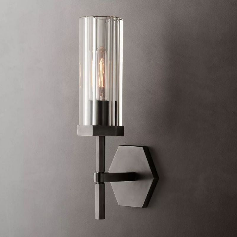 Lambert Hexagonal Sconce-Vancei