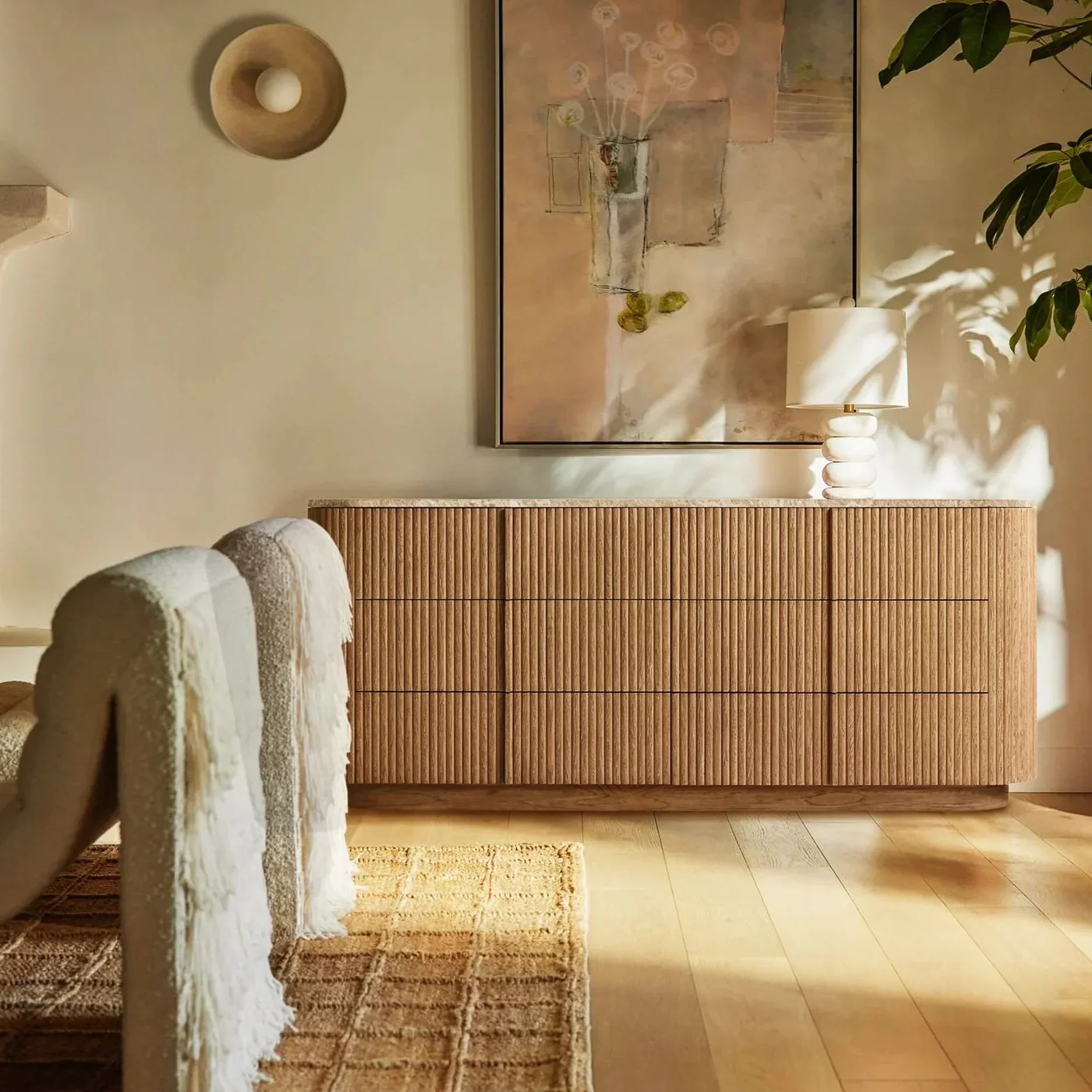 Holland Modern Stone 6-Drawer Dresser-Vancei