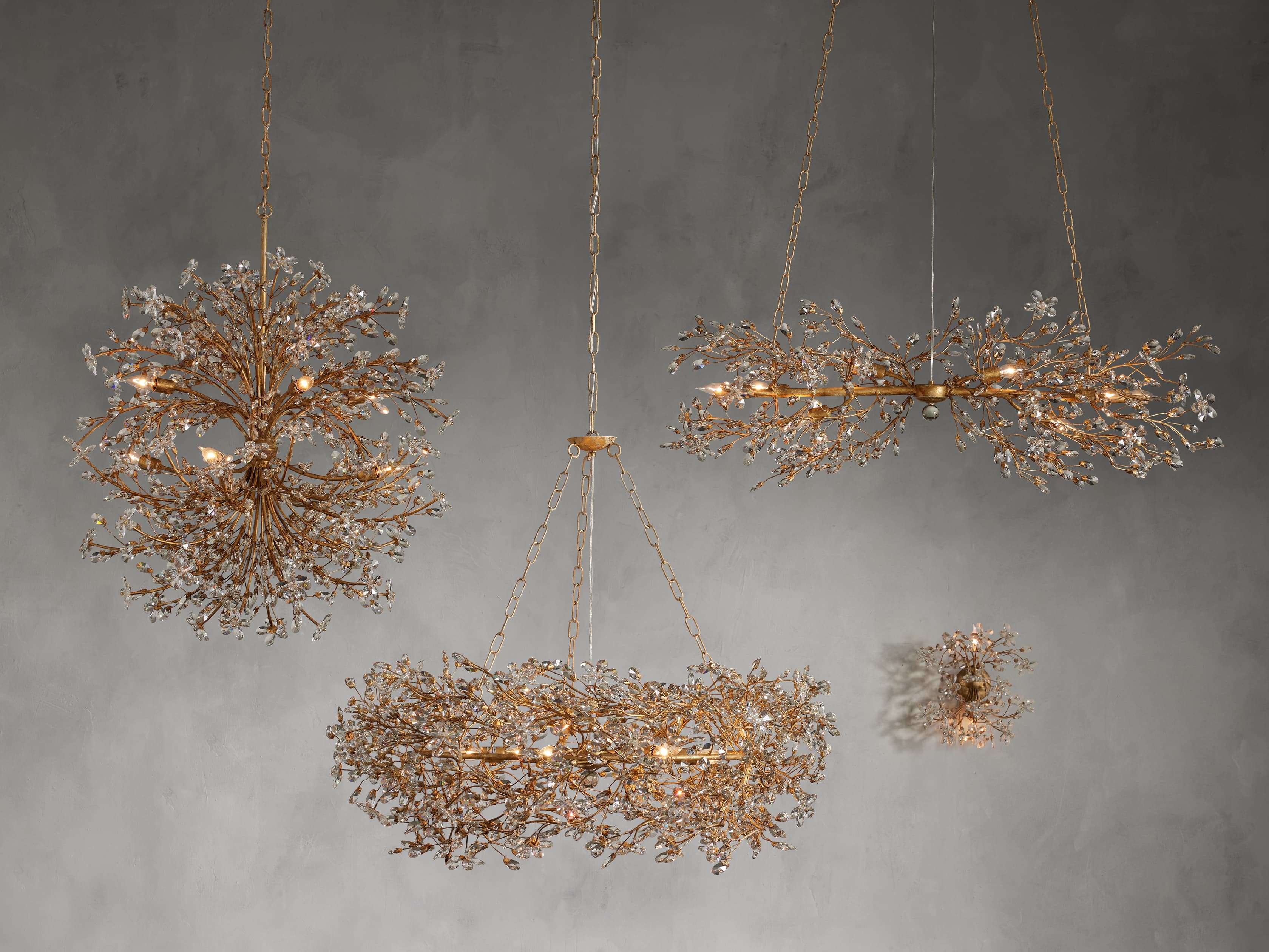 Fiore Crown Chandelier-Vancei