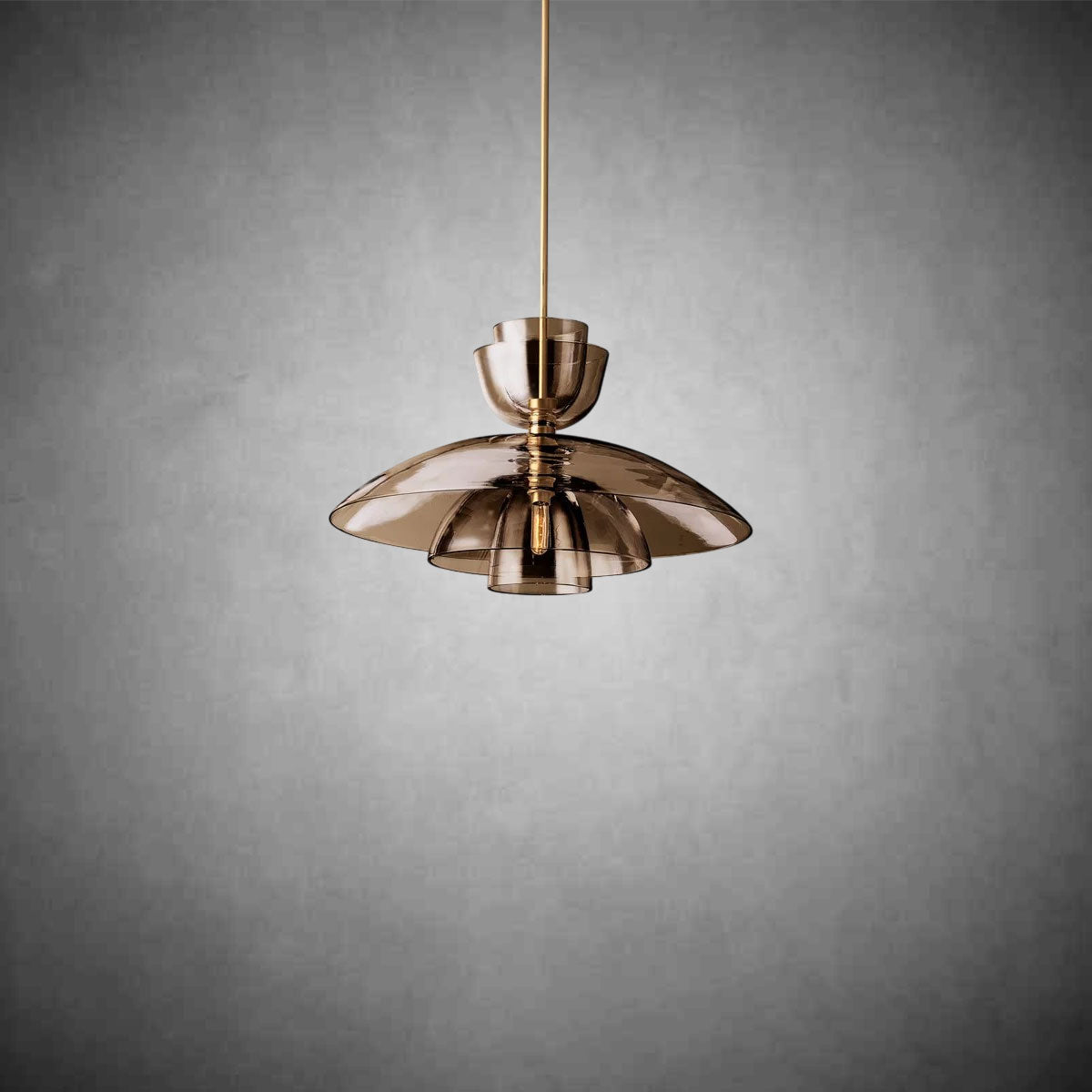 Blum Glass Cloche Grand Pendant-Vancei