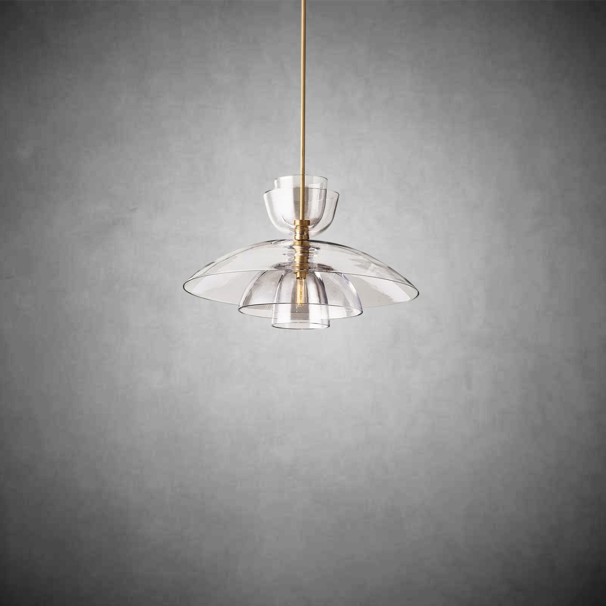 Blum Glass Cloche Grand Pendant-Vancei