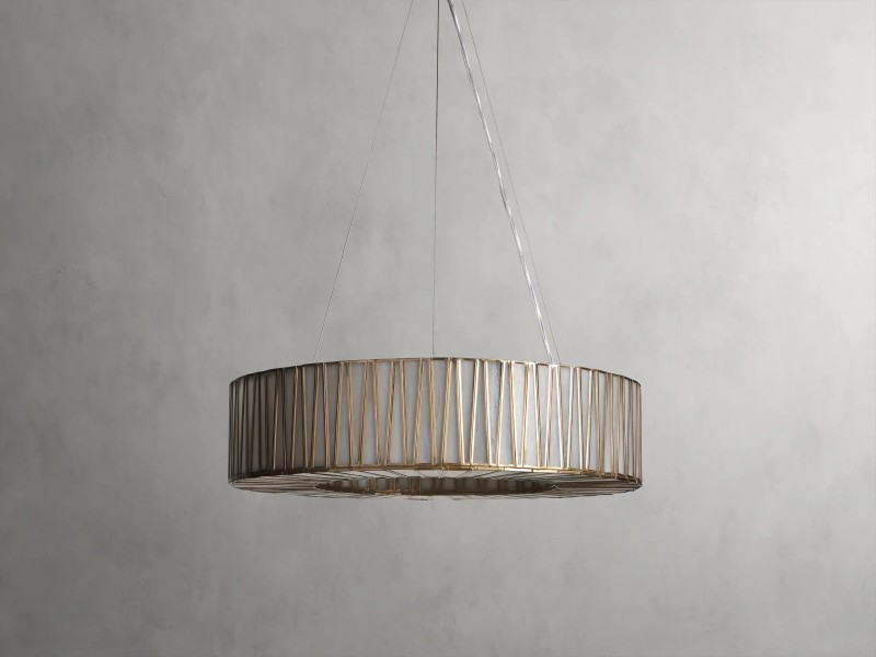 Junit Glass  Round Chandelier-Vancei