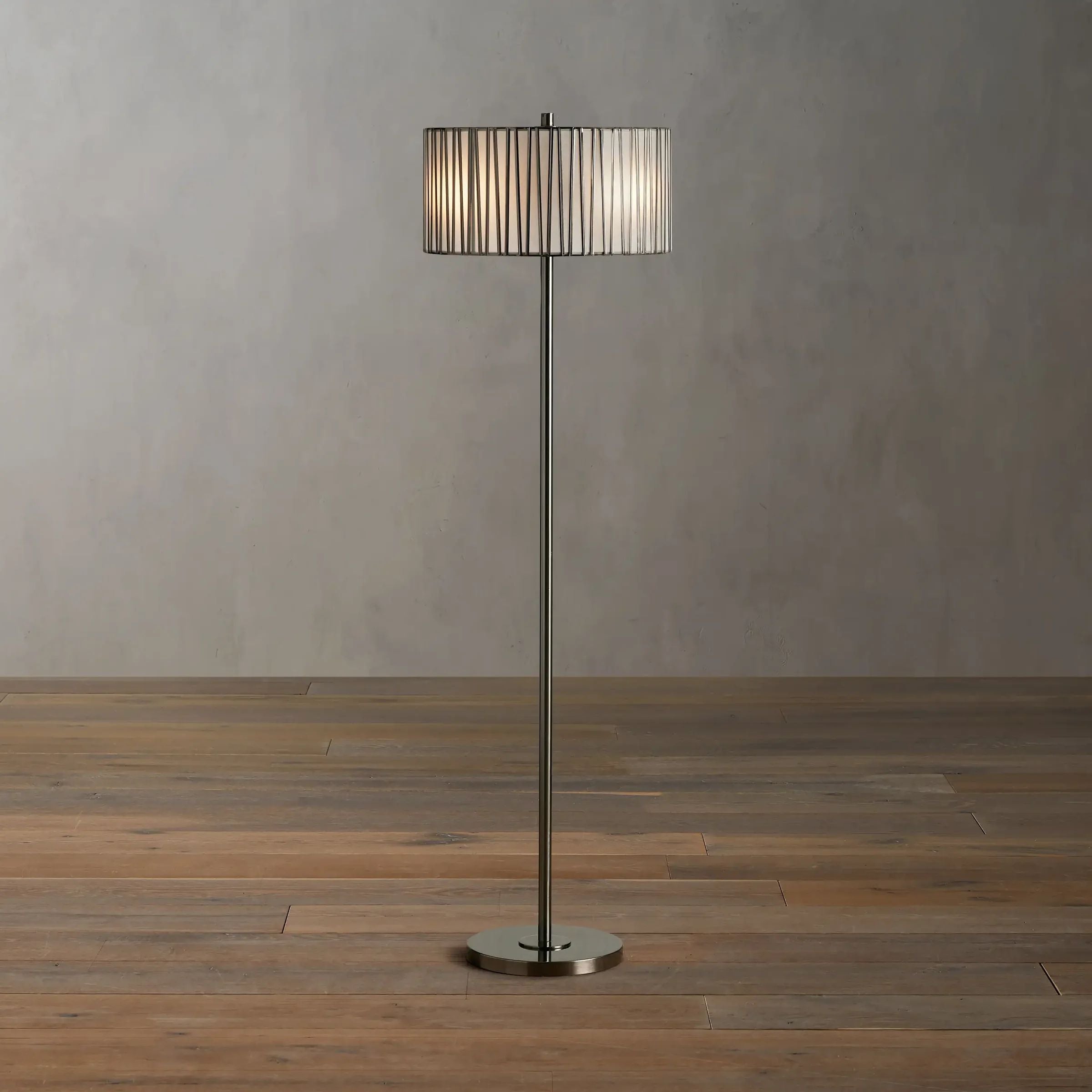 Junit Glass  Floor Lamp-Vancei