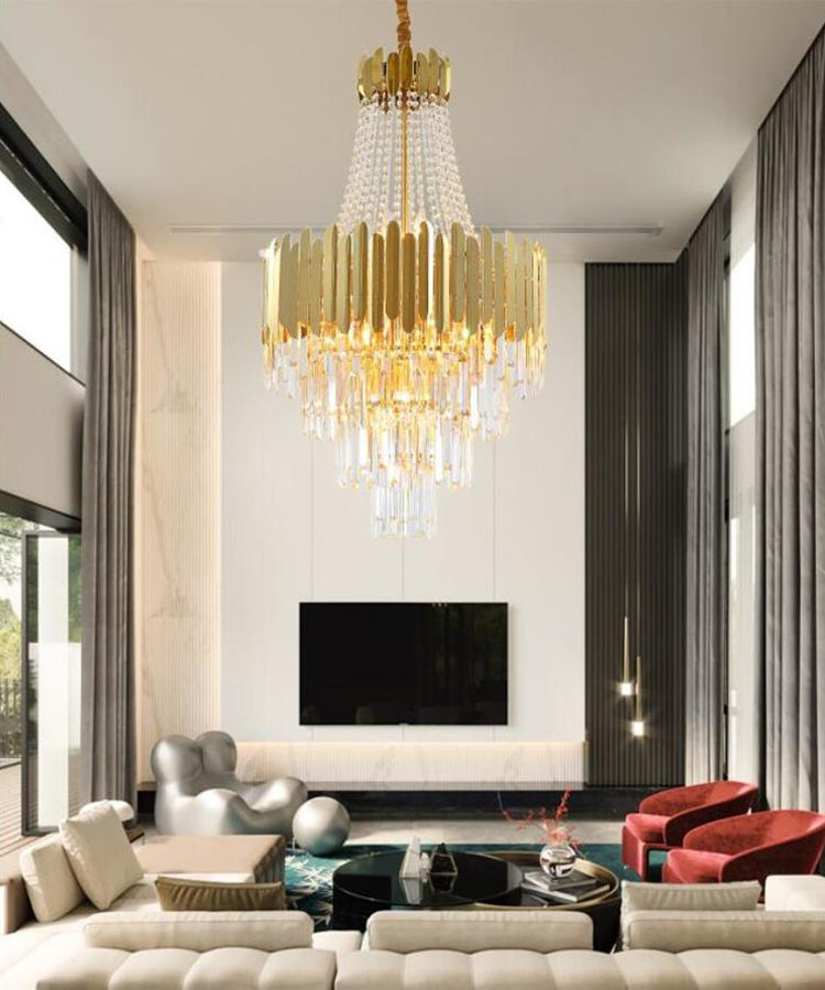 Kubica Crystal Chandelier-Vancei