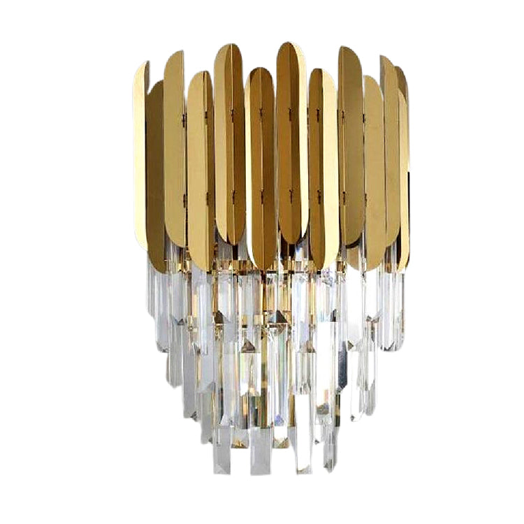 Kubi Crystal Wall Sconce-Vancei