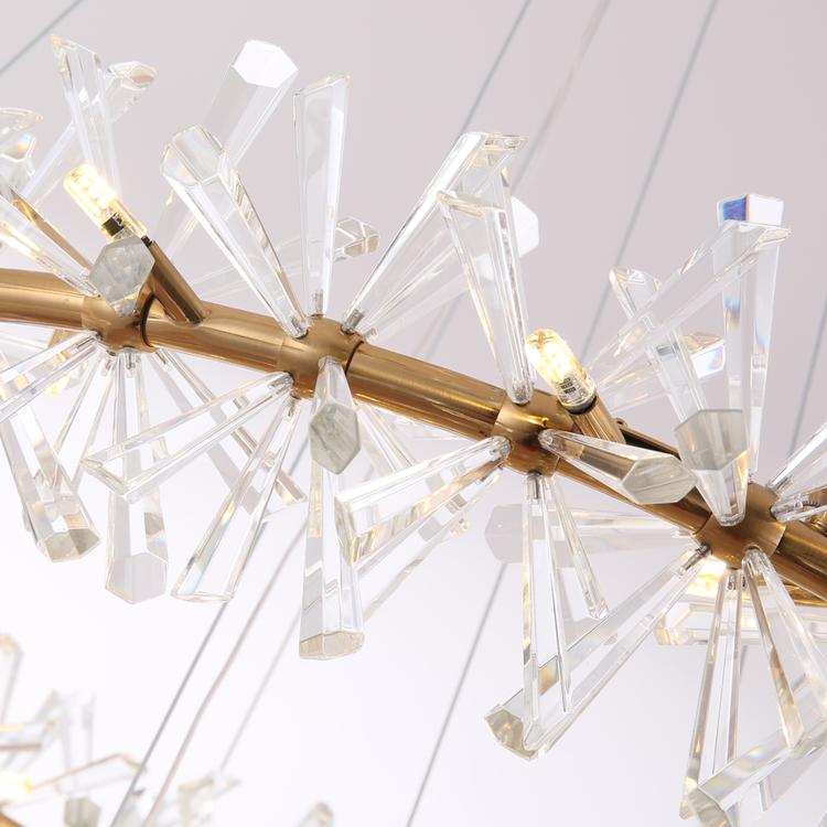 Kylia Ring Crystal Chandelier-Vancei