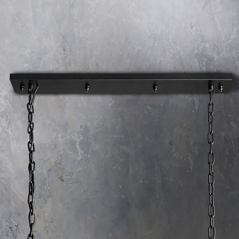 Kelly Crystal Rectangular Chandelier 49"