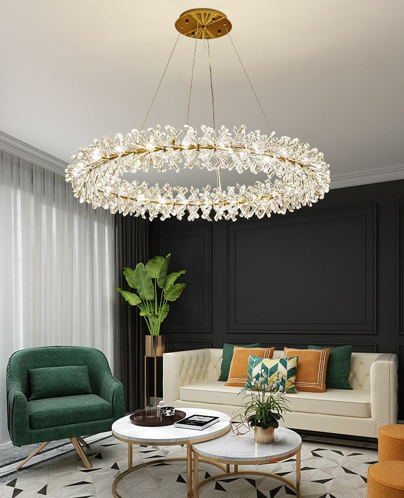 Kily Crystal Round  Chandelier-Vancei