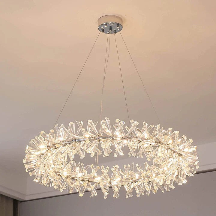 Kily Crystal Round  Chandelier-Vancei