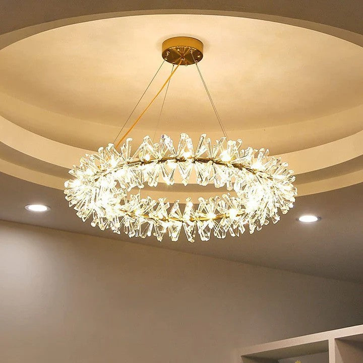 Kily Crystal Round  Chandelier-Vancei