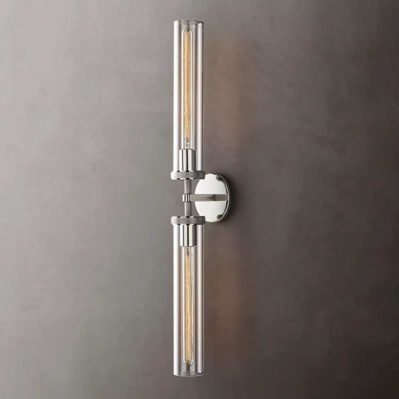 Lambert Knurled Grand Linear Sconce-Vancei