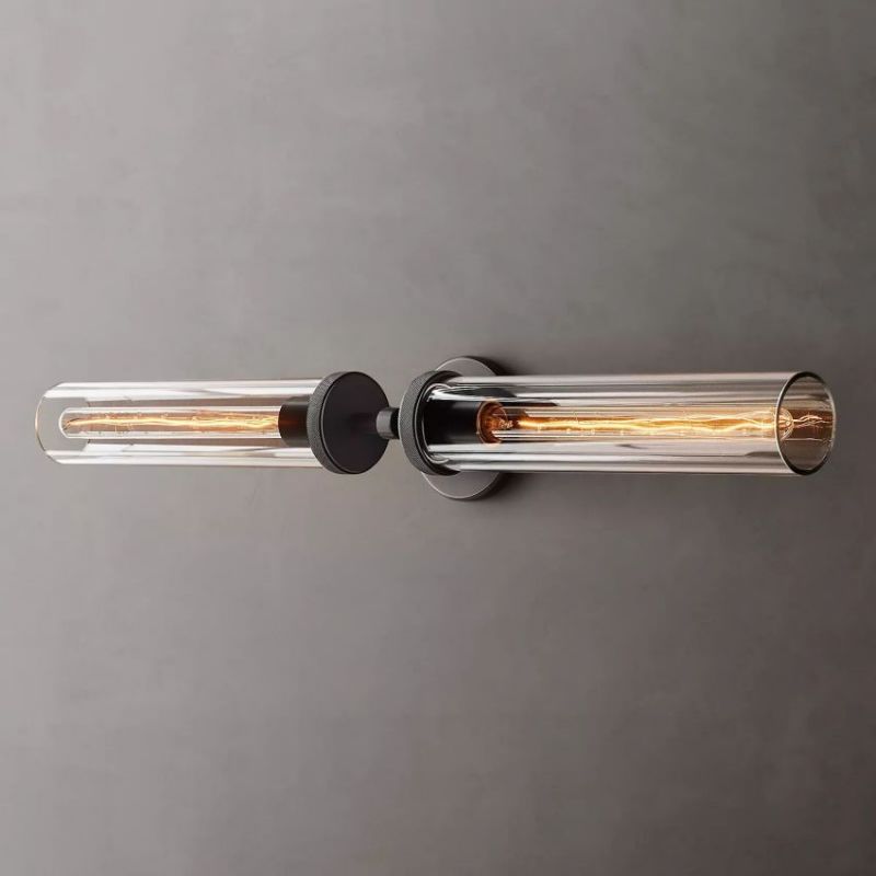 Lambert Knurled Grand Linear Sconce-Vancei