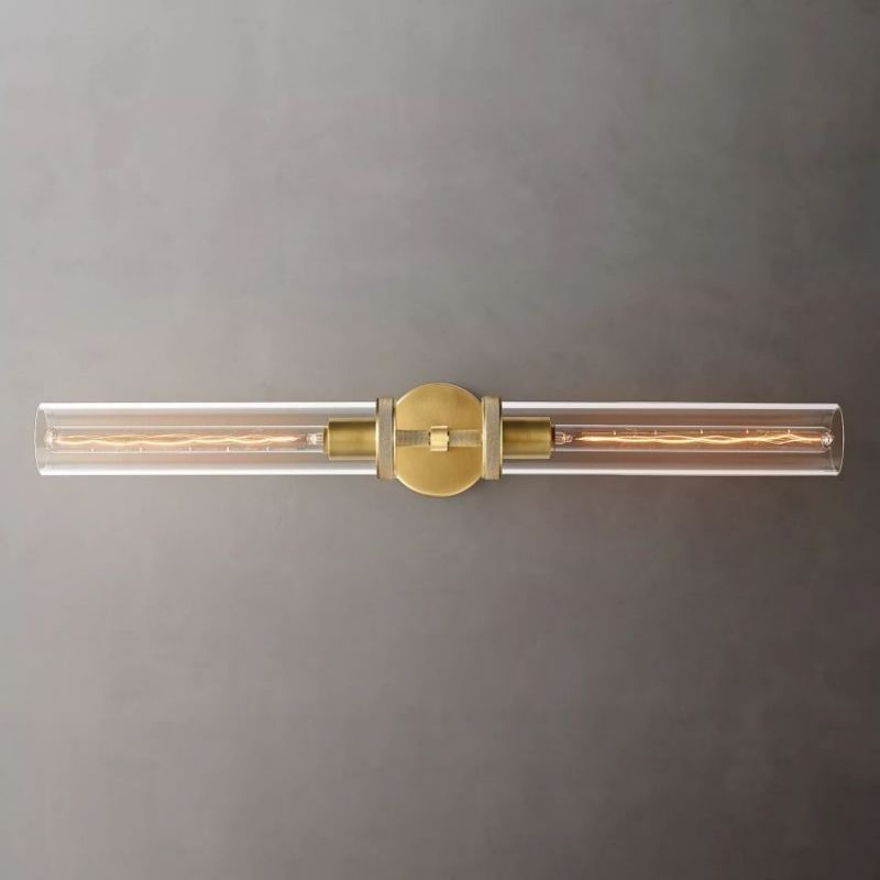 Lambert Knurled Grand Linear Sconce-Vancei