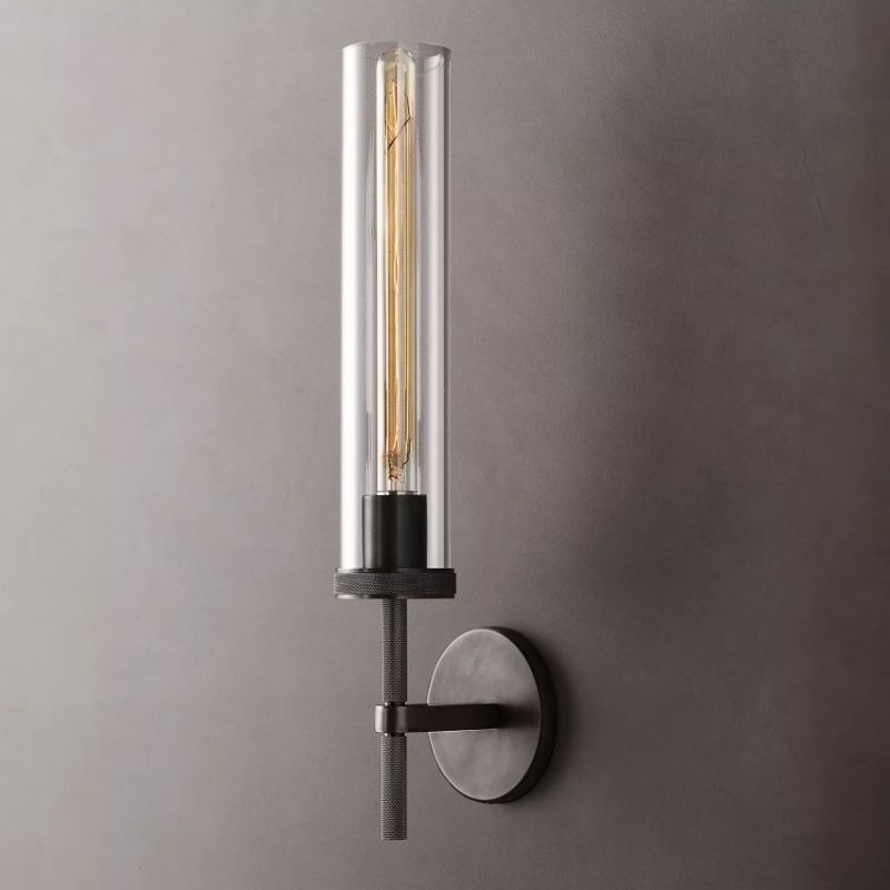 Lambert Knurled Grand Sconce-Vancei