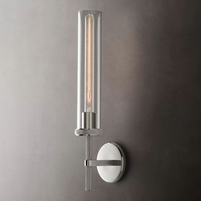 Lambert Knurled Grand Sconce-Vancei