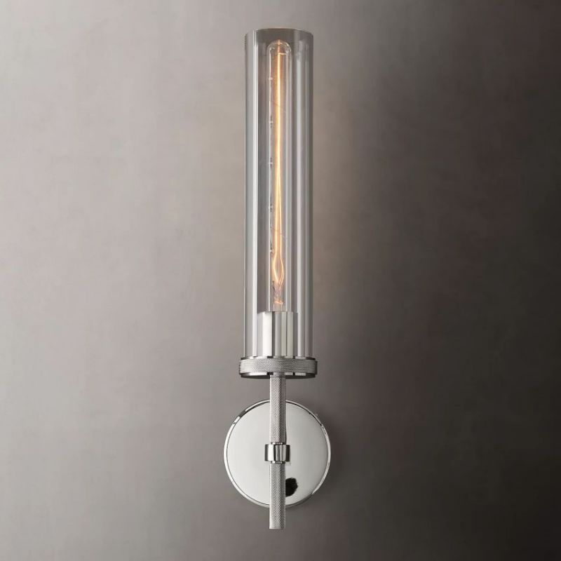 Lambert Knurled Grand Sconce-Vancei