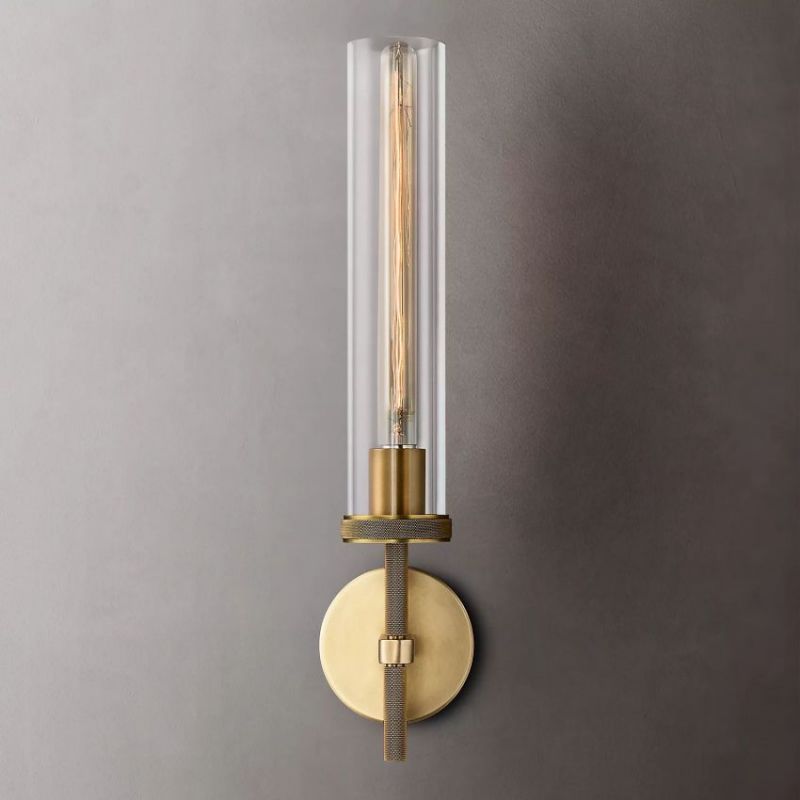 Lambert Knurled Grand Sconce-Vancei