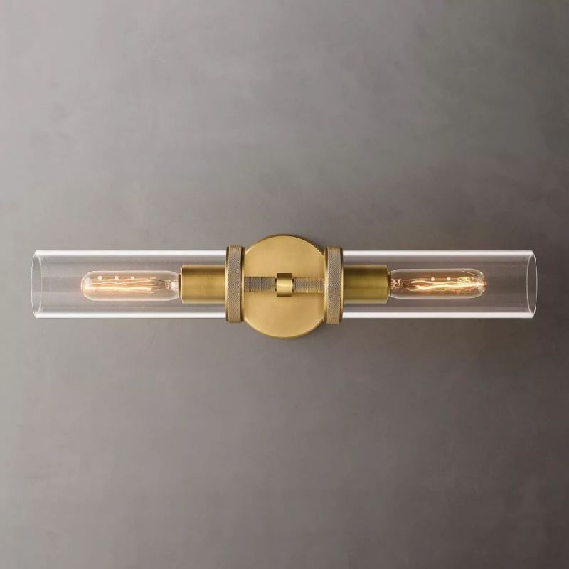 Lambert Knurled Linear Sconce-Vancei