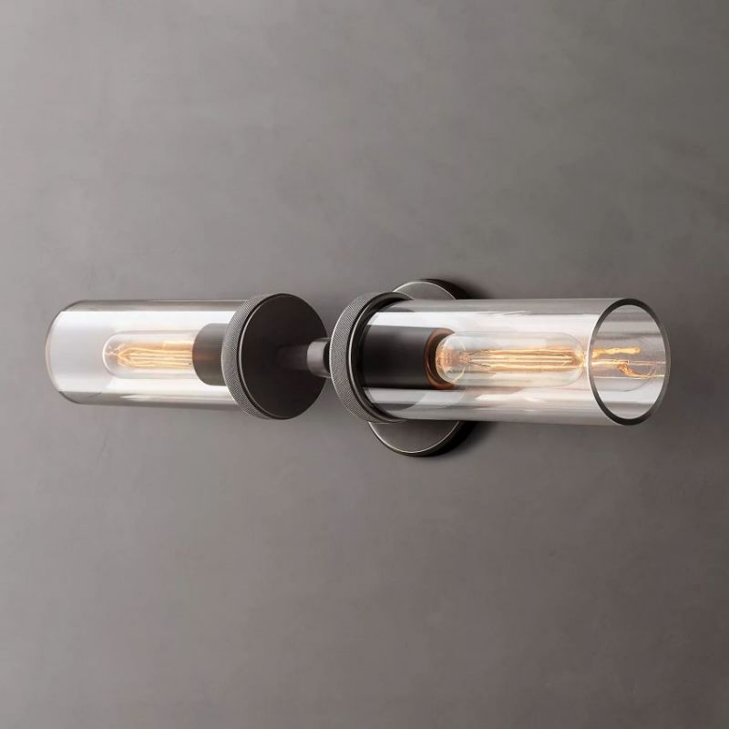 Lambert Knurled Linear Sconce-Vancei