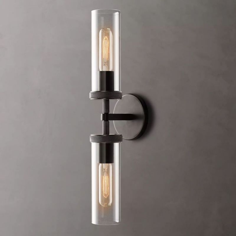 Lambert Knurled Linear Sconce-Vancei