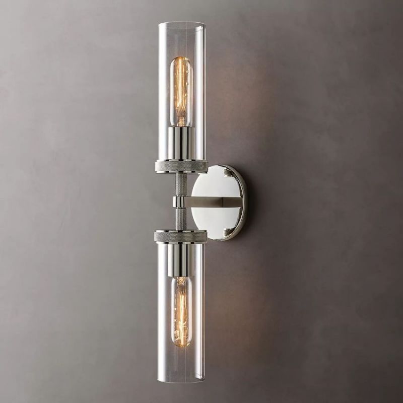 Lambert Knurled Linear Sconce-Vancei