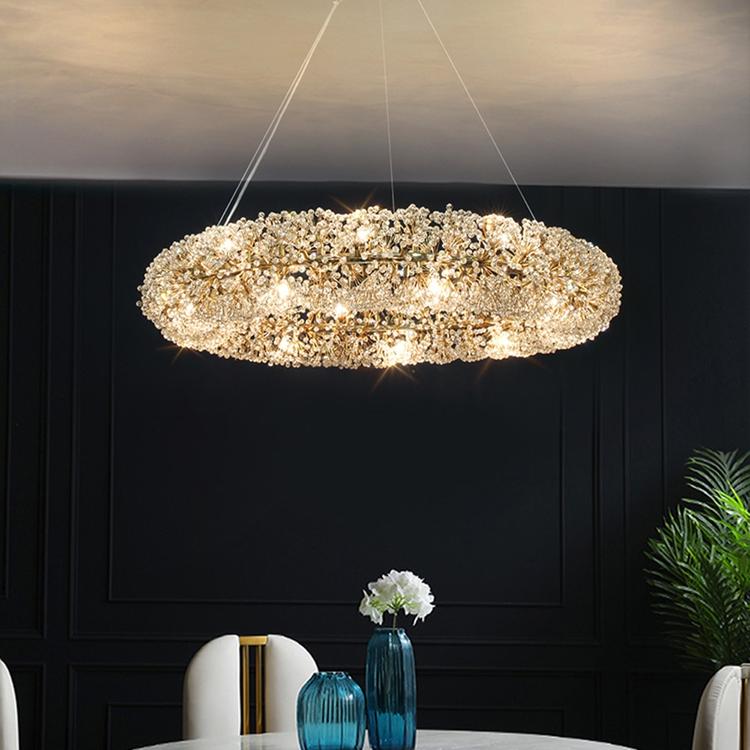 Iissabelle Flower Crystal Chandelier-Vancei