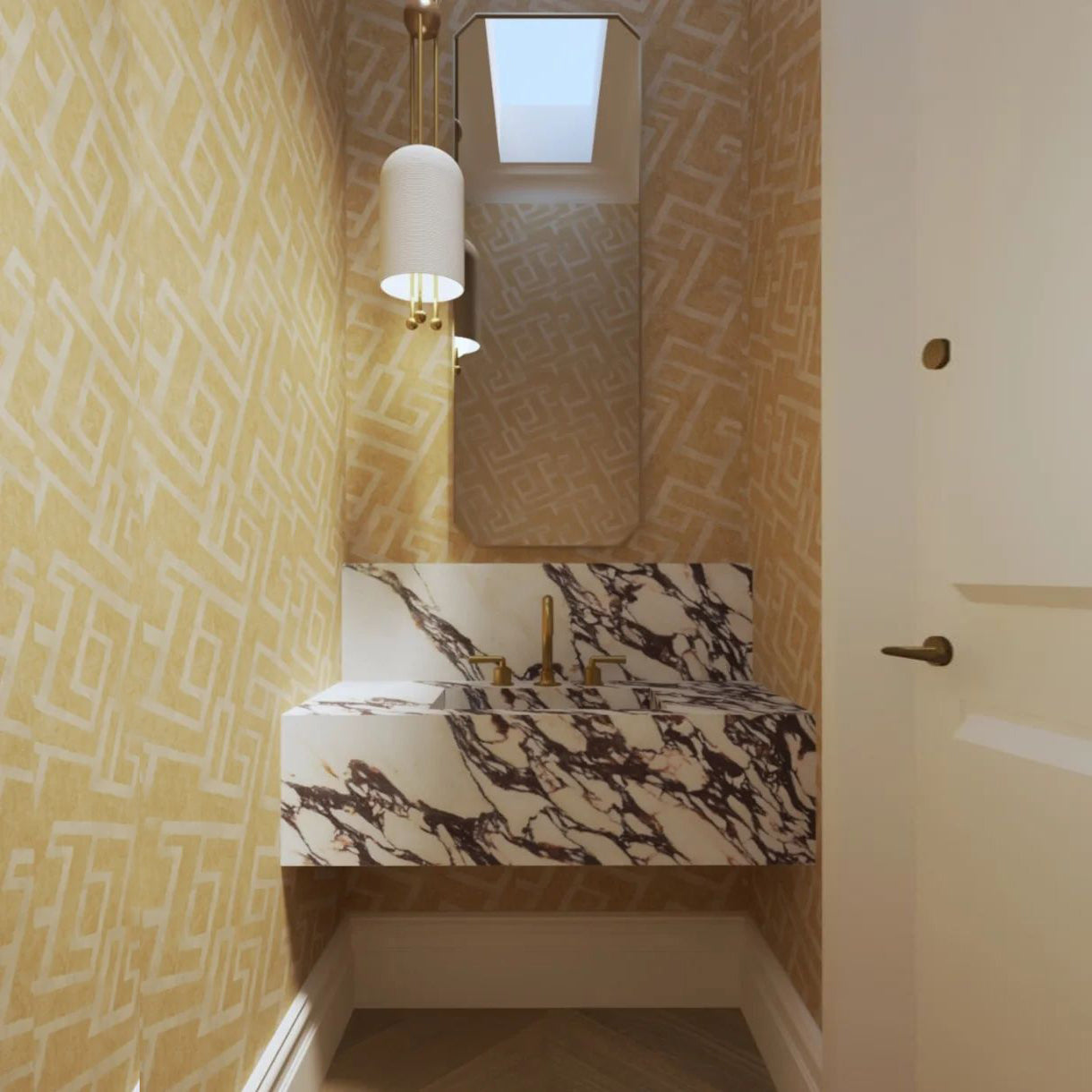 Lantern Glass Pendant Lamp