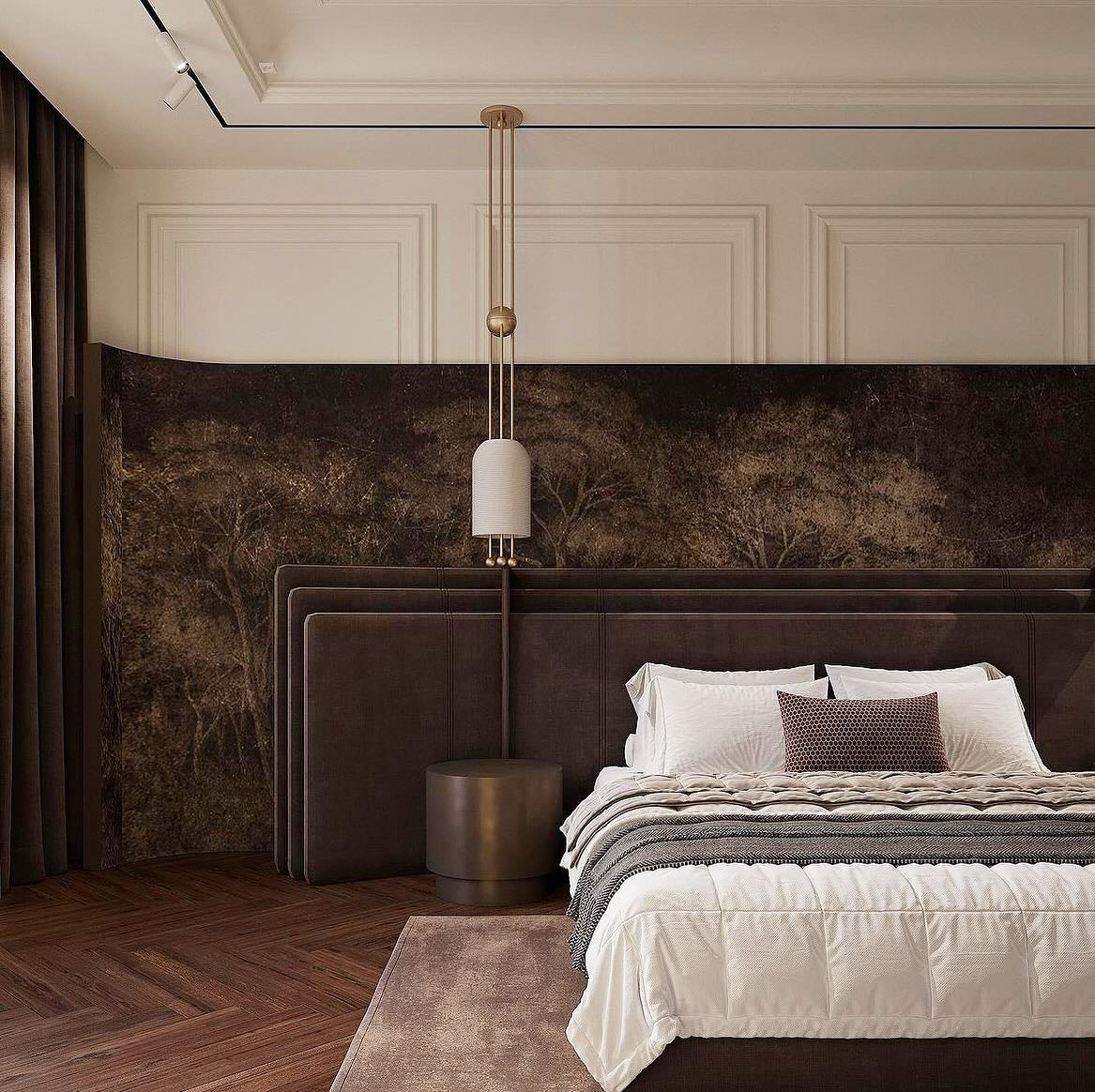 Lantern Glass Pendant Lamp