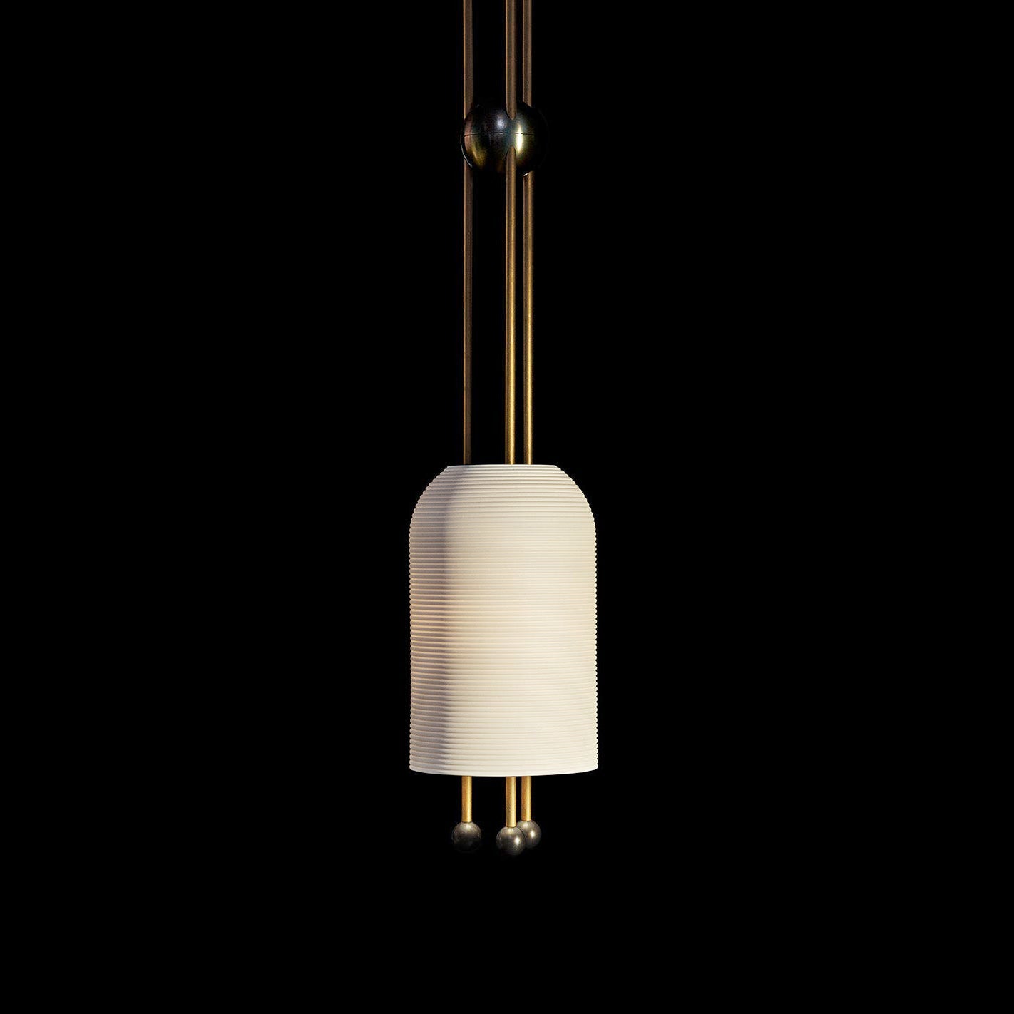 Lantern Glass Pendant Lamp