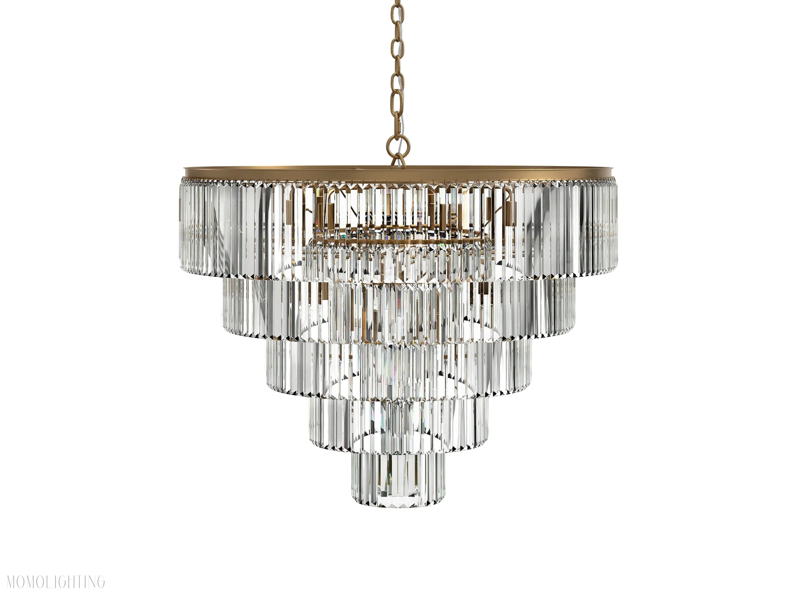 Leyland Tiered Round Chandelier-Vancei