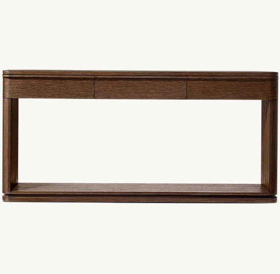Ligné Console Table with Drawers-Vancei