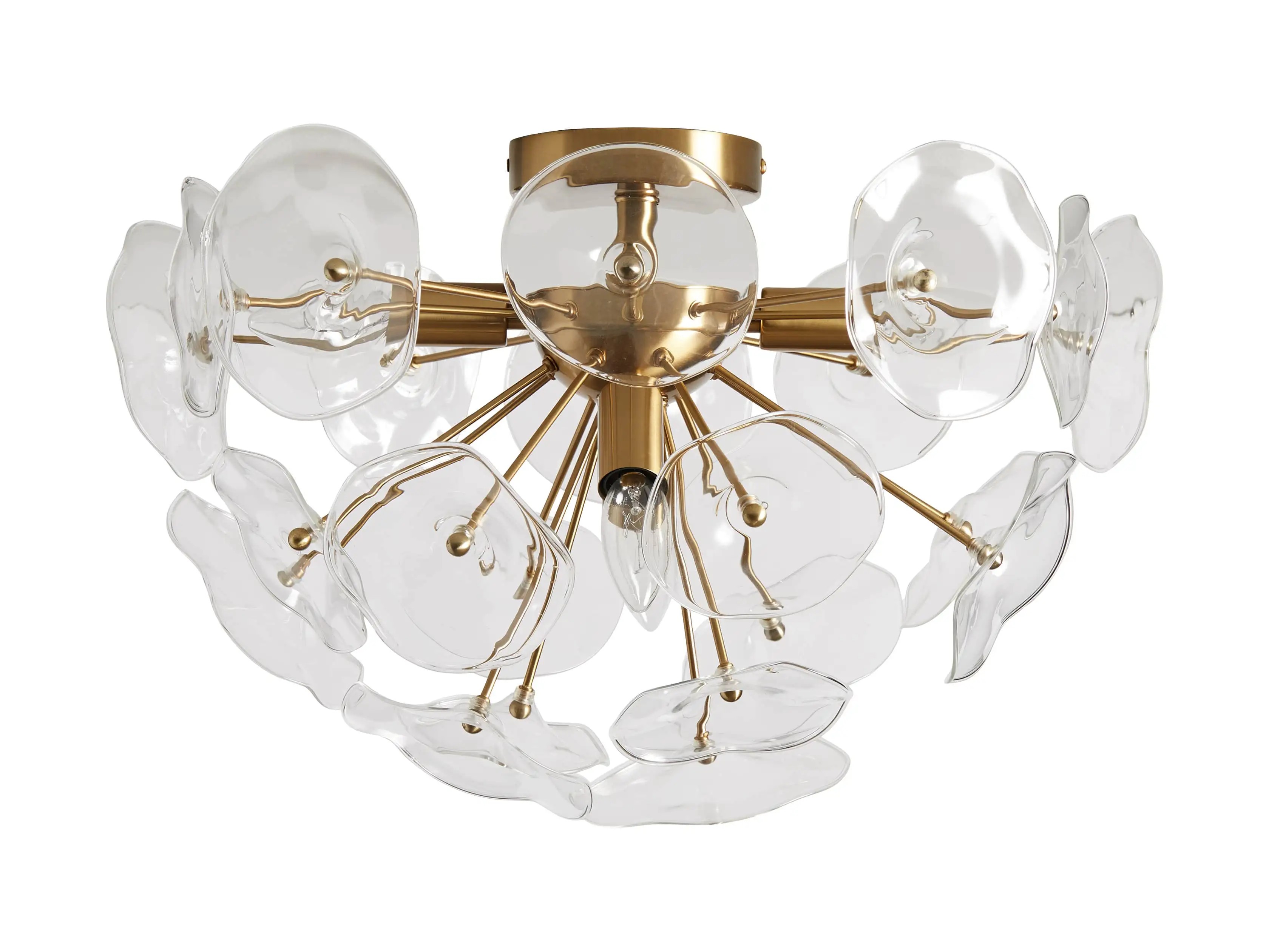 Lili  Glass Flush Mount-Vancei