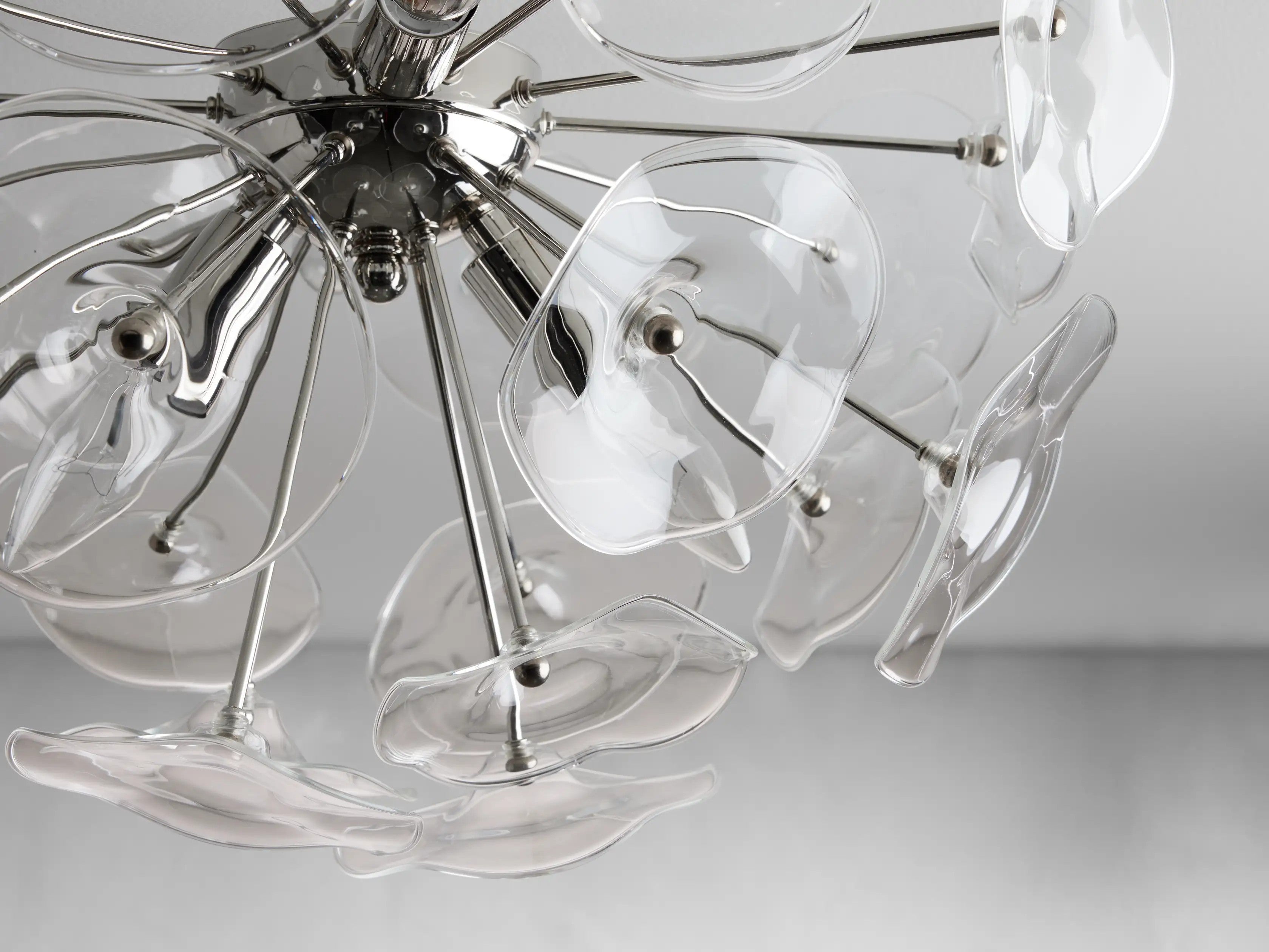 Lili  Glass Flush Mount-Vancei