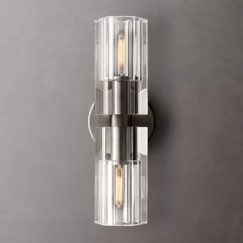 Brach Crystal Linear Sconce-Vancei