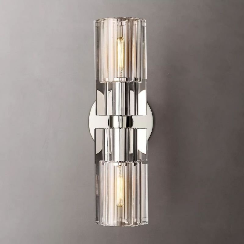 Brach Crystal Linear Sconce-Vancei