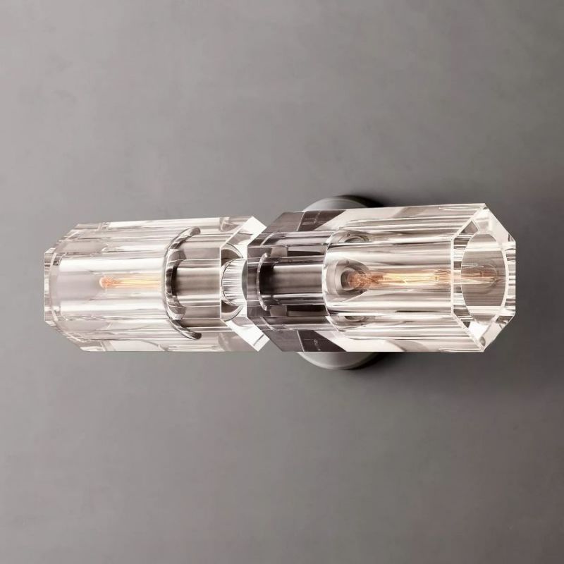 Brach Crystal Linear Sconce-Vancei