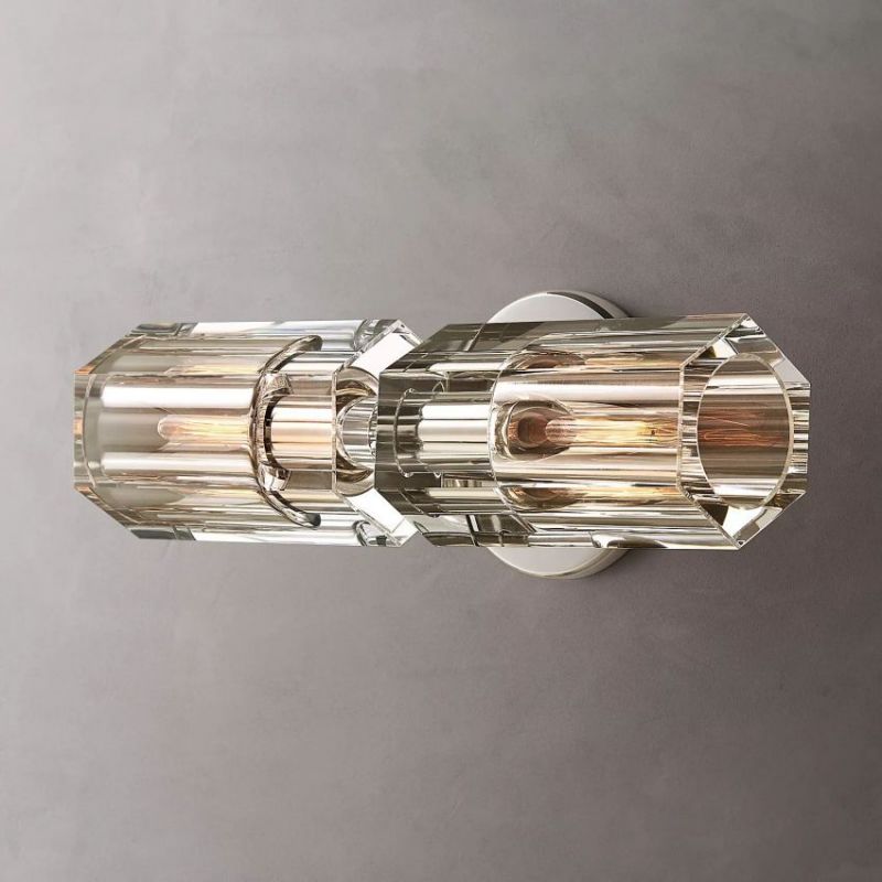 Brach Crystal Linear Sconce-Vancei