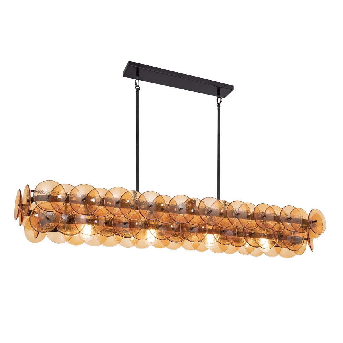 Loren Linear Glass Chandelier