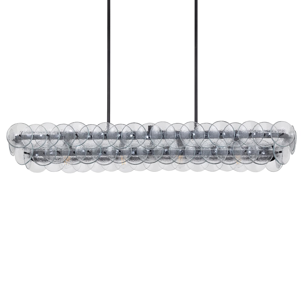 Loren Linear Glass Chandelier