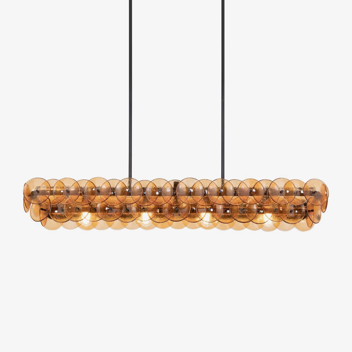 Loren Linear Glass Chandelier