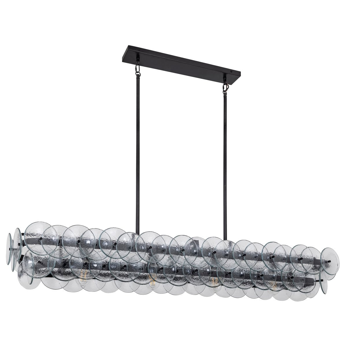 Loren Linear Glass Chandelier