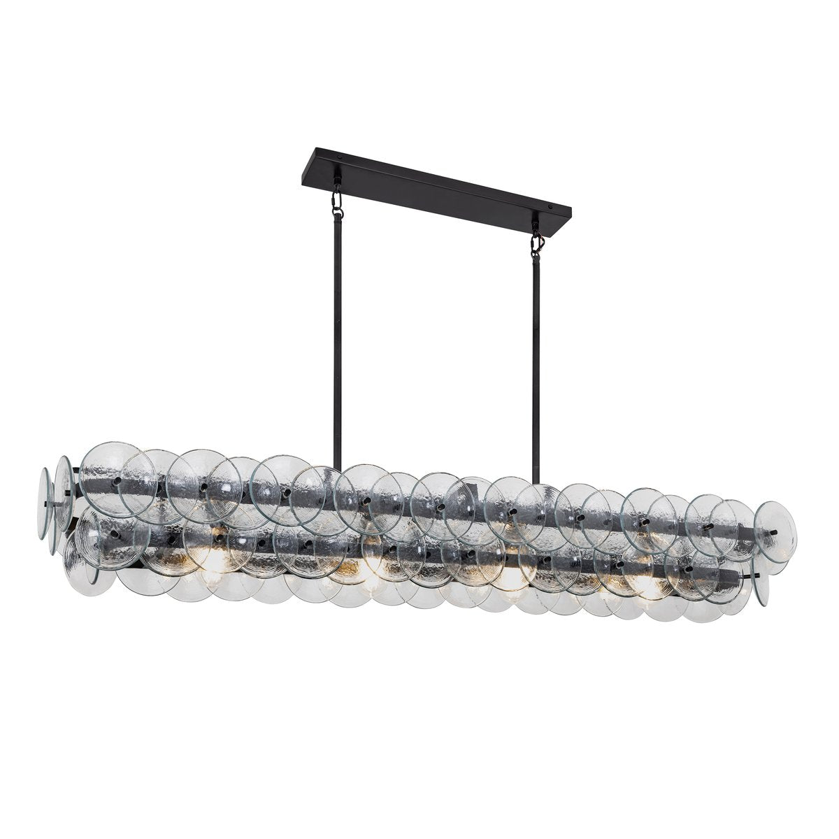 Loren Linear Glass Chandelier